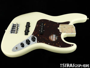 LOADED American Fender Standard Jazz BASS BODY Custom Shop 60 USA Olympic White