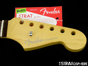 2016 American Fender ELITE Stratocaster Strat NECK USA Rosewood Compound Radius