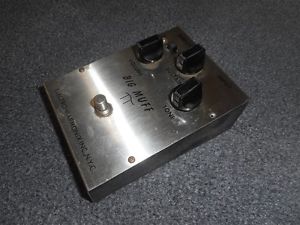 RARE Vintage 1st Version Early 70's Electro-Harmonix EHX Big Muff Pi Pedal