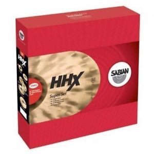 Sabian *GRATISVERSAND* HHX 7 Piece Cymbal Becken Pack Set Free 18 Crash & Splash