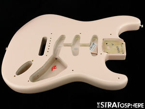 Vintage 56 USA Fender Strat BODY Stratocaster 1956 Reissue NITRO Shell Pink