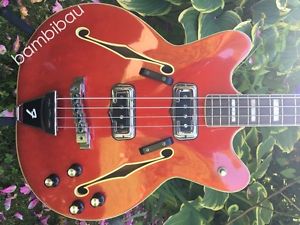 1967 Fender Coronado Bass II - Cherry Red - OHSC - Mint!