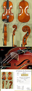 4/4 HANDmade Maestro Level GLIGA ANTIQUED VIOLIN - STRAD Pattern