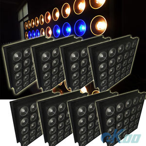 8 Units 25X9W RGB 3 IN 1 LED Matrix Light  Stage Light DJ Club American