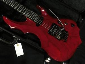ESP Forest GT See Thru Red w/HardCase FreeShipping From Japan Used #G147