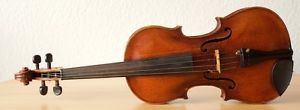 Very old labelled Vintage violin "Francesco Gobetti 1700" Geige viola