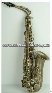double beam antique alto sax