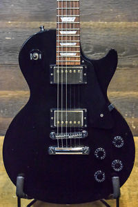 1997 Gibson Les Paul Studio USA Ebony Vintage Gloss Electric Guitar #90437620