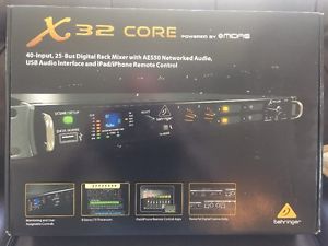 *NEW*Behringer X32 CORE 40-input 25-Bus Dgtl Rack Mxr With Expansion