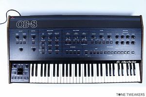 OBERHEIM OB-8 METICULOUSLY OVERHAULED Vintage Analog Synthesizer Synth Keyboard