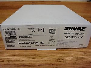 Shure UR2/SM58 - H4 Wireless Transmitter - Nice (SN 1055)