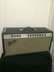 Vintage 1970's Fender Dual Showman Reverb Silverface Tube Amplifier 70's Era