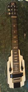 National New Yorker Steel lap Guitar with case. Beautiful Condition