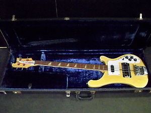 Vintage USA 1975 Rickenbacker 4001 Electric Bass Guitar MapleGlo EXCELLENT Shape