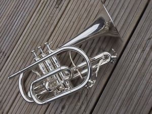 Yamaha Maestro YCR-6335HS Bb Cornet- Stunning Silver Plated Finish-