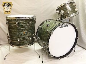 Vintage Ludwig Blue Oyster Pearl Super Classic Drum Kit  - Pre-Serial 1962