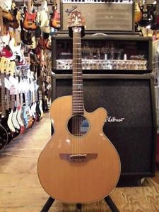 TAKAMINE(SANTA FE TSF40C)Natural Acoustic Guiter Free Shipping #OKA-37006