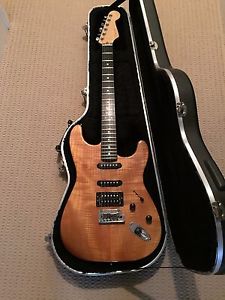 2003 Fender American Deluxe Flame Maple Top Stratocaster Natural