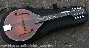 NEU Eastman MD305 A-Style Mandoline Bluegrass Folk vollmassiv mit Gigbag
