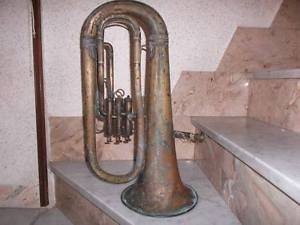 bombardino del 1906 , della boosey &co, S.rose&Co classe A, funzionante ,