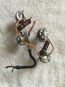 Vintage 1959 Gibson Les Paul Burst 500K pots and Bumblebee caps - MAKE AN OFFER