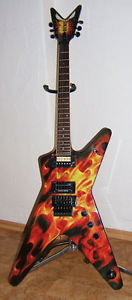 Dean Guitars Dimebag Dime O Flame ML DBDF - mit DEAN KOFFER