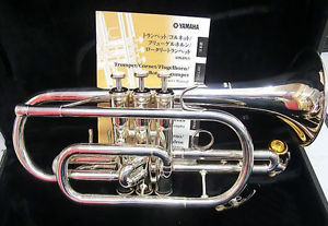 Yamaha YCR-4330GS Bb Cornet Silver-plated finish w/Hard Case , Mouse Piece