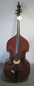 Double Bass 4/4, 4 String, Serial Number RMB16