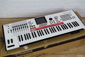 Yamaha Motif XF6 special edition white keyboard synth fully loaded w/ firewire