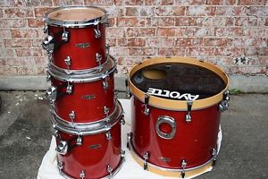 Ayotte Drumsmith Custom Maple 4 piece drumset kit excellent-used drums for sale