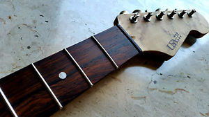 USA Custom Guitars Roasted 5A Birdseye Maple Stratocaster Neck + Fender strings