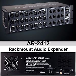 ALLEN & HEATH AR-2412 Digital Rackmnt Expansion Audio Interface $50 Instant Off