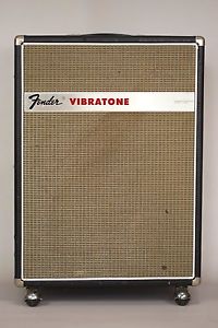 1968 Fender Vibratone Leslie Rotrary Speaker Cabinet Model SPKV 1110