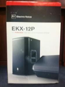 2 - Electro Voice EV EKX 12p Speakers (PAIR) w EV Covers.