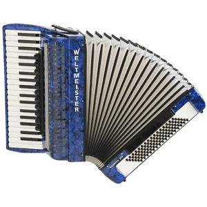 NEW Weltmeister Piano Accordion Black Cassotto 37/96 LMMH Tone Chamber