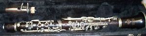 1904 Eb Buffet Soprano Clarinet Albert System overhauled with new pads and corks