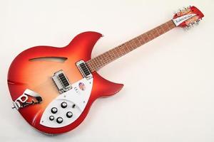 Free Shipping Rickenbacker 330/12 2015 Fireglo Electric Guitar