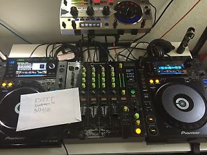 Pioneer CDJ900-NXS CDJ2000 DJM800 DJ Package Starter