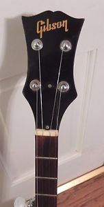Gibson RB-100 Banjo w Rare Flathead to Archtop Conversion Ring & Original Case