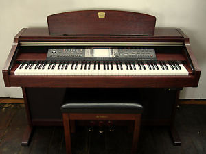 Yamaha Clavinova Model CVP-206M Complete With Matching Stool, Digital Piano CLP