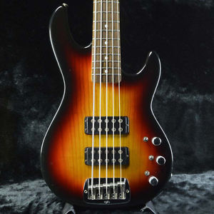 USED ​​G & L USA L-2500 -3Tone Sunburst- Bass Guitar Free Shipping
