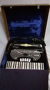 Vintage Italian Rivoli By Sonola 25470 R.241 Accordion 41/120 -Black
