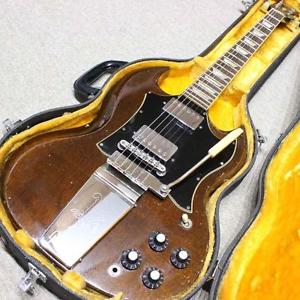 Free Shipping Used Gibson SG STANDARD [Made In 1972] Electric Guitar Vintage