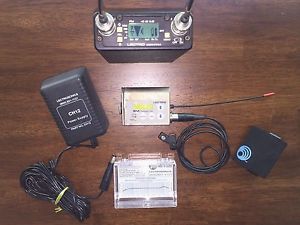 Lectrosonics UCR411A Receiver & SM Transmitter BLOCK 22 Wireless + Extras