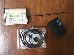 Lectrosonics SM Wireless Microphone Transmitter - Block 22 w/ TRAM mic + Clip