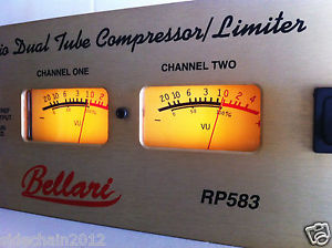 Bellari RP 583 Dual Tube Compressor Limiter Real Fet Sound  / MADE IN USA MINT!!
