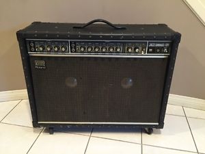 Vintage 1981 Roland Jazz Chorus JC-120 2x12 Guitar / keyboard amplifier amp