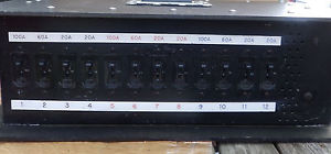 Power Distro 120V 100A X3 2P&G 60A X3 20A X6 (200A)