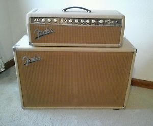 vintage fender tube amplifier