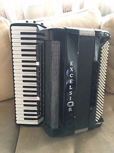 Accordion Excelsior AC Professional 154 Free Bass Akkordeon Cassotto Fisarmonica